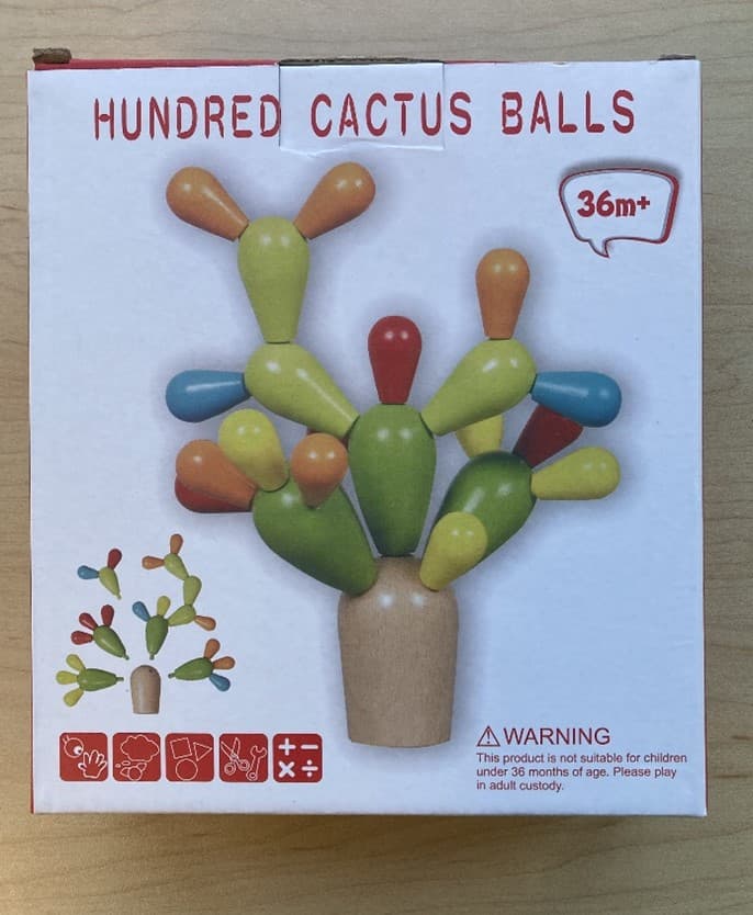 Recalled Children's Wooden Cactus Toys: The recalled toy is intended for children under three years of age and contains…