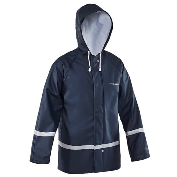 Recalled Grundens Youth Clipper 282 and Zenith 282 Jacket: A drawstring in the hood of the recalled jackets presents a…