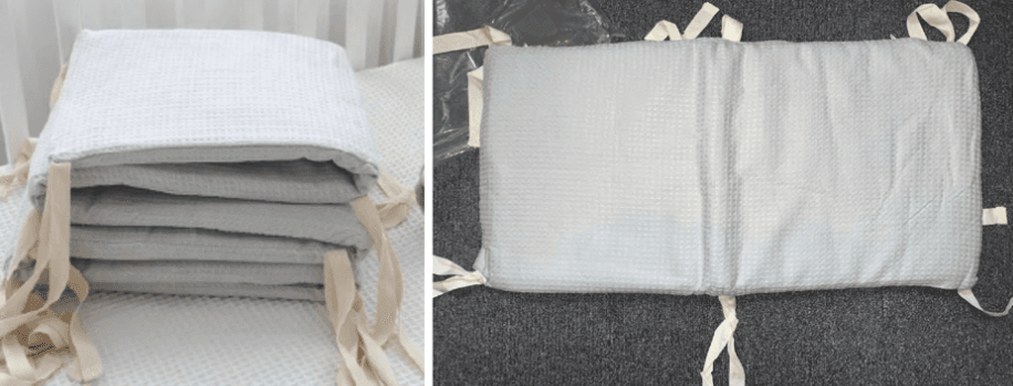 Recalled Little Pea Shop Crib Bumpers — The recalled crib bumpers violate the federal crib bumper ban because they can…