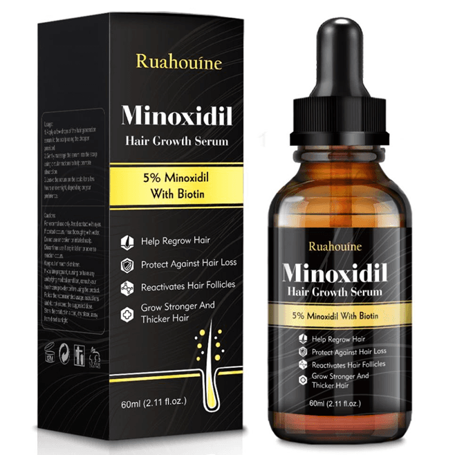 Recalled Ruahouine Hair Growth Serum Bottles: The serum bottles contain minoxidil, which must be in child-resistant…