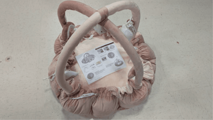 Recalled Mikario Trading 5-in-1 Convertible Baby Gyms: The recalled baby gyms violate the mandatory safety standard for…