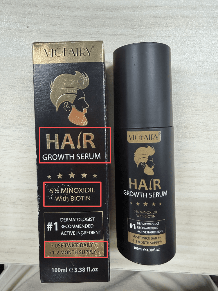 Recalled Viofairy Hair Growth Serum: The serum bottles contain minoxidil, which must be in child-resistant packaging, as…