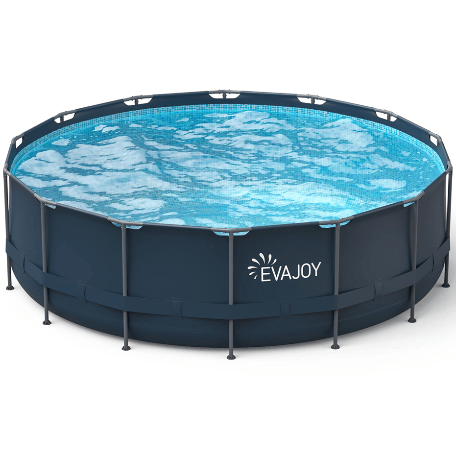 Recalled Evajoy 48-inch and taller above-ground pools: The compression strap that surrounds the outside of the pool legs may…