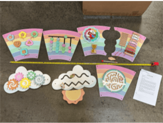 Recalled Justforjoyful Rainbow Wall Toys — The recalled toys violate the mandatory safety standard for children's toys…