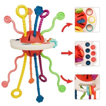 Recalled Tiyol Pull String Teething Toys — The recalled teething toys violate the mandatory standard for toys because the…