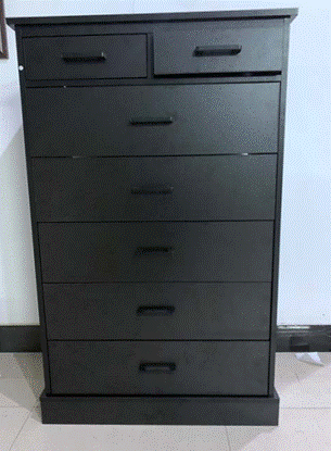 Recalled Hasuit 7-Drawer Dressers — The recalled dressers are unstable if they are not anchored to the wall, posing tip-over…