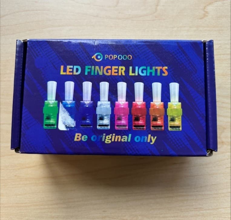 Recalled POPOOO Jungle Safari LED Finger Lights — The recalled LED finger lights violate the mandatory safety standard for…
