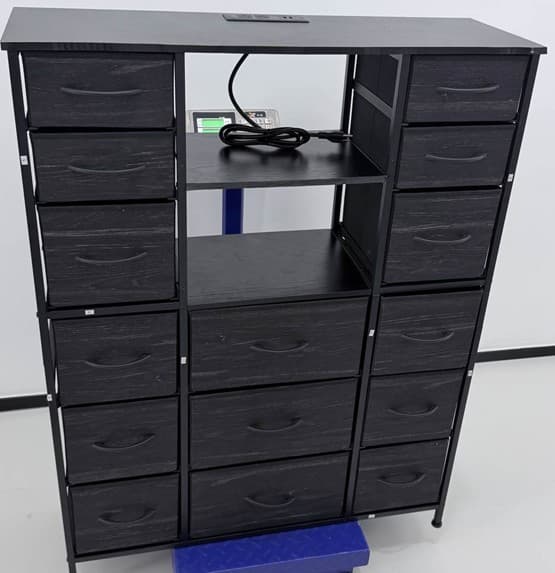 Recalled EnHomee 15-Drawer 51" Dressers — The recalled dressers are unstable if they are not anchored to the wall, posing…