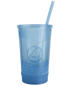 Recalled Fantastic Four Drinking Cups and Captain America Popcorn Helmet Containers with LED Lights
