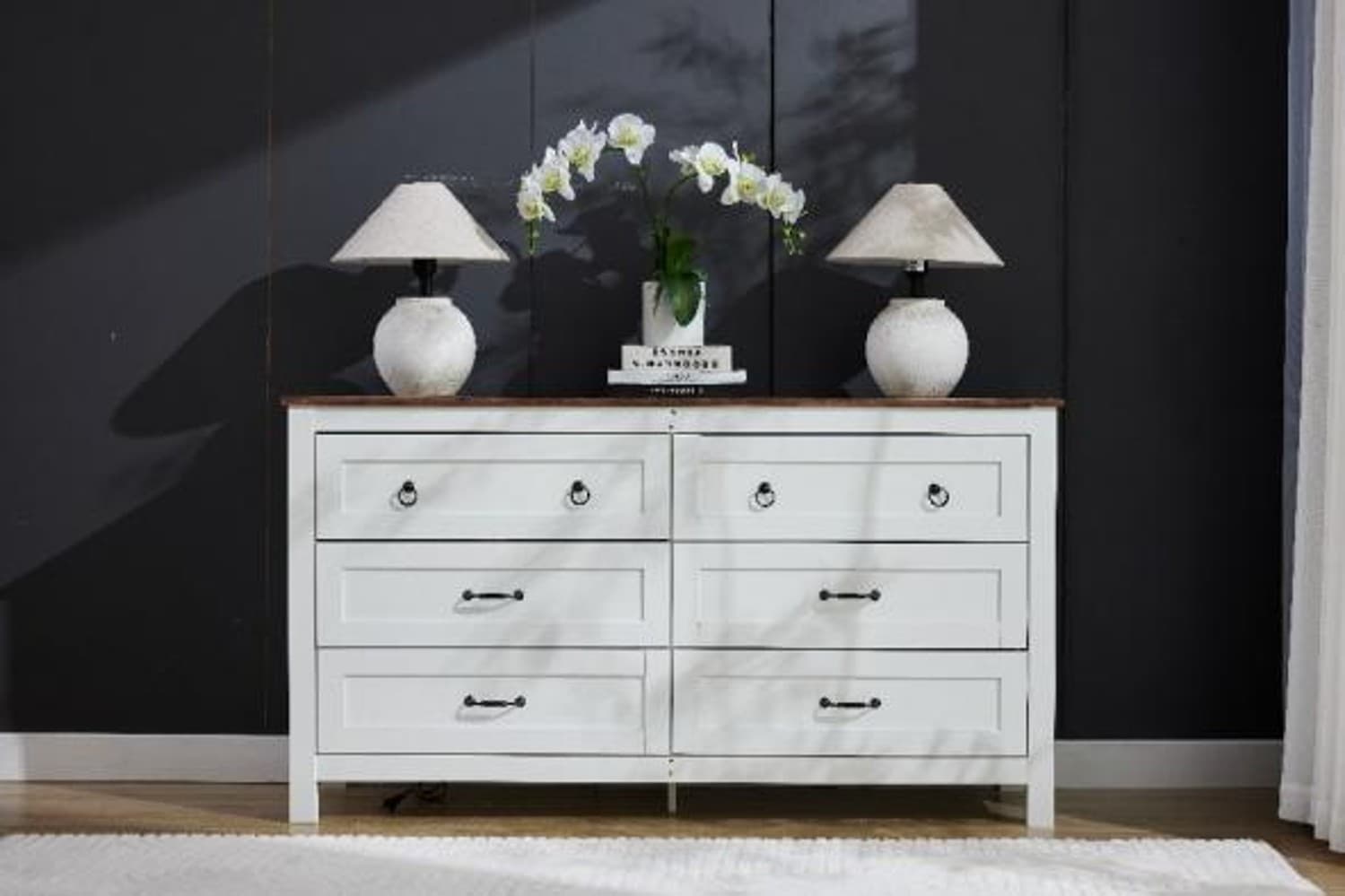 Recalled Alanca 6-Drawer Dressers: The recalled dressers are unstable if they are not anchored to the wall, posing tip-over…