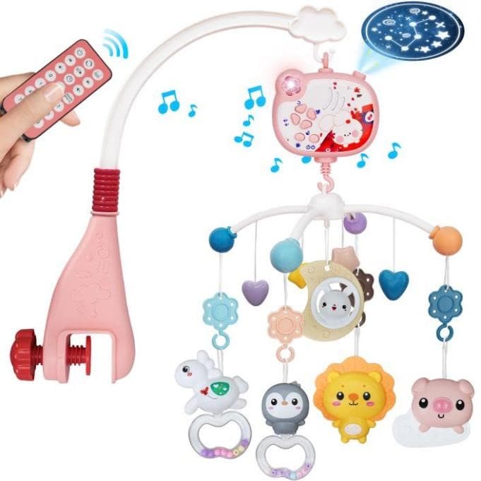 Recalled Youbeien Crib Mobiles — The recalled toys violate the mandatory standard for toys containing button batteries…