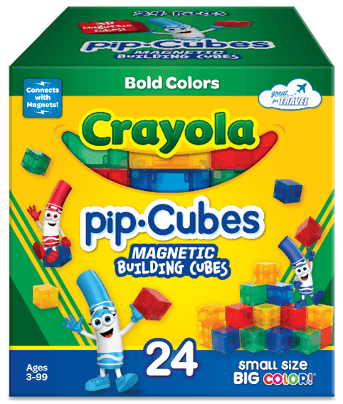 Recalled CreateOn Crayola-branded pip-Cubes: The recalled magnetic building cubes contain magnets that can become loose if…