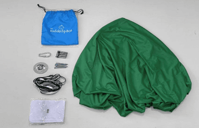 Recalled TheKiddoSpace Children's Sensory Swing: The recalled swing's flexible fabric can form loops that can entangle a…