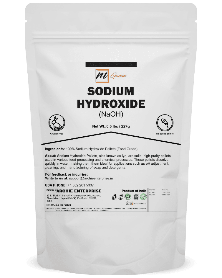 Recalled mGanna Sodium Hydroxide (lye) Pellet Bags — The recalled products contain sodium hydroxide (lye), which must be in…