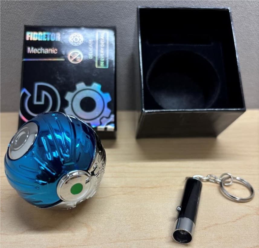 Recalled Anzmtosn Luminous Fidget Spinner Balls — The recalled toys violate the mandatory safety standard for toys because…