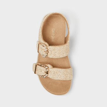 Recalled Cat & Jack Children's Sandals — The sandals' decorative pearls can fall off, posing a risk of serious injury or…