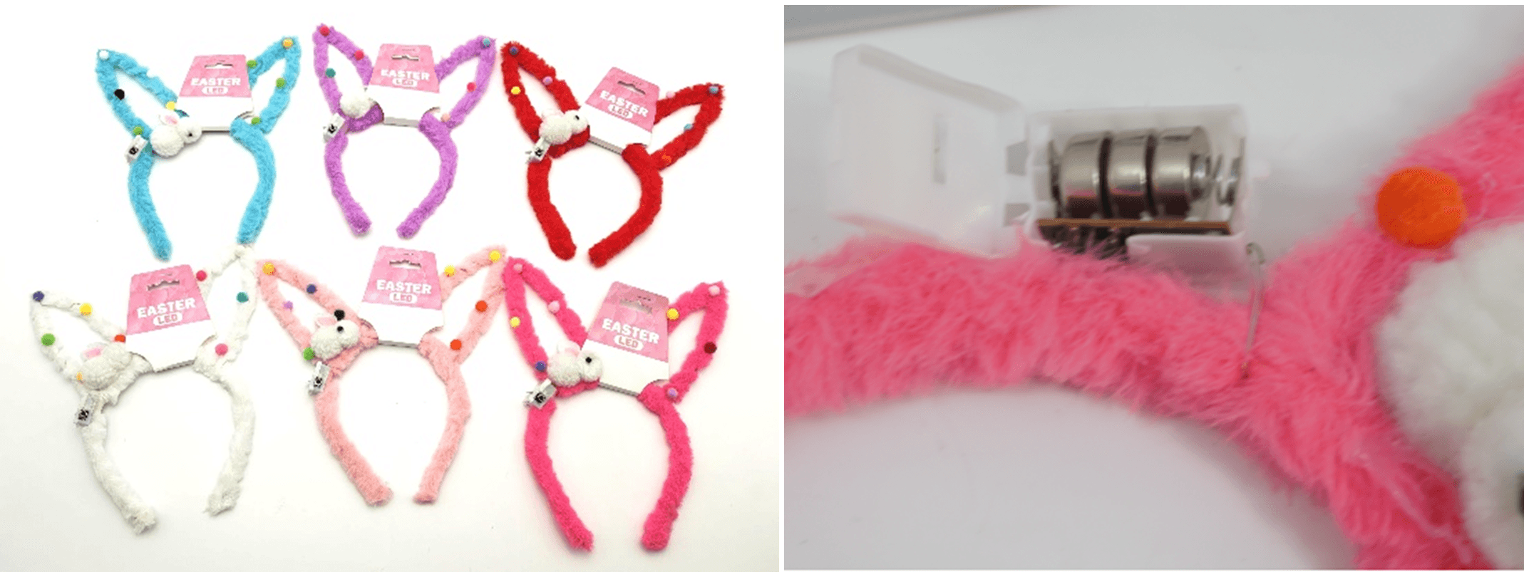 Recalled Easter LED Headbands — The recalled headbands violate the mandatory safety standard for toys with button cell and…