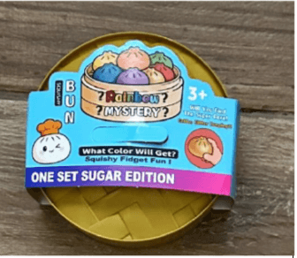 Recalled Rainbow Mystery Squishy Bun Toys: The squishy bun toys violate the mandatory safety standard for toys because the…